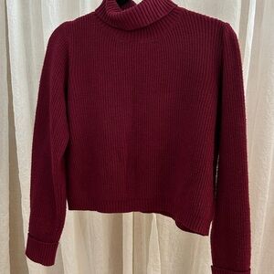 Women's Burgundy Sweater